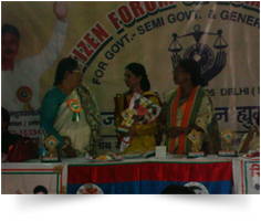 Received memento for National Treasurer from Citizen Forum on womens rights on Dec 11th 2011 at Ahemedabad during special board meeting. (1)